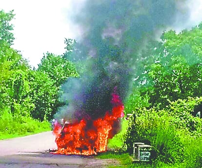 road accident in khanpur, one dead