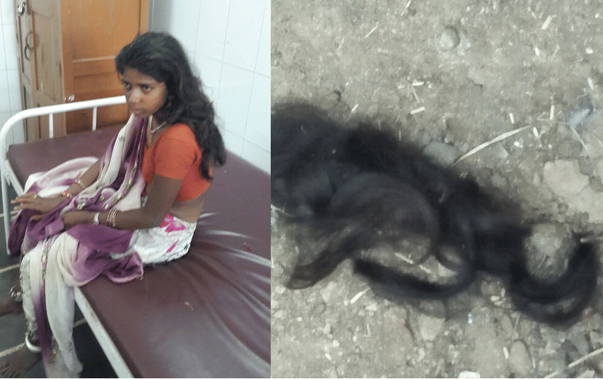 hair Chopped, female unconscious in Udaipur
