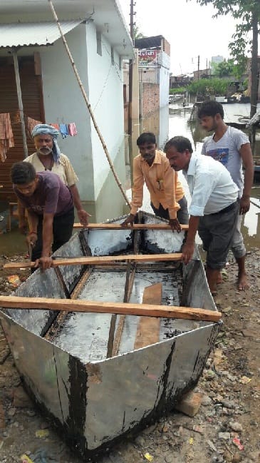Flood effect in Gorakhpur
