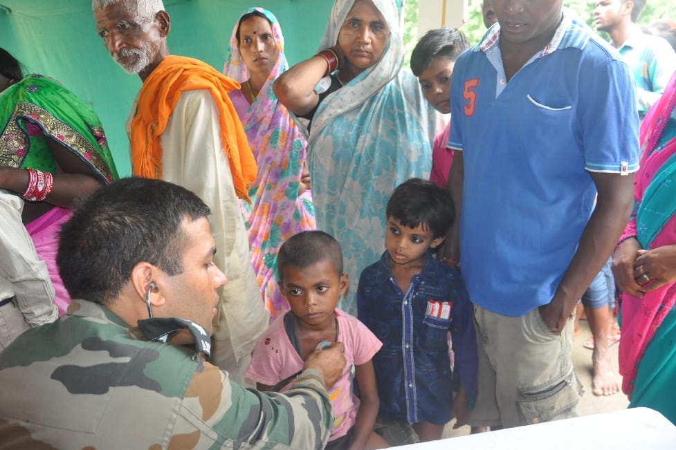People face desease due to flood