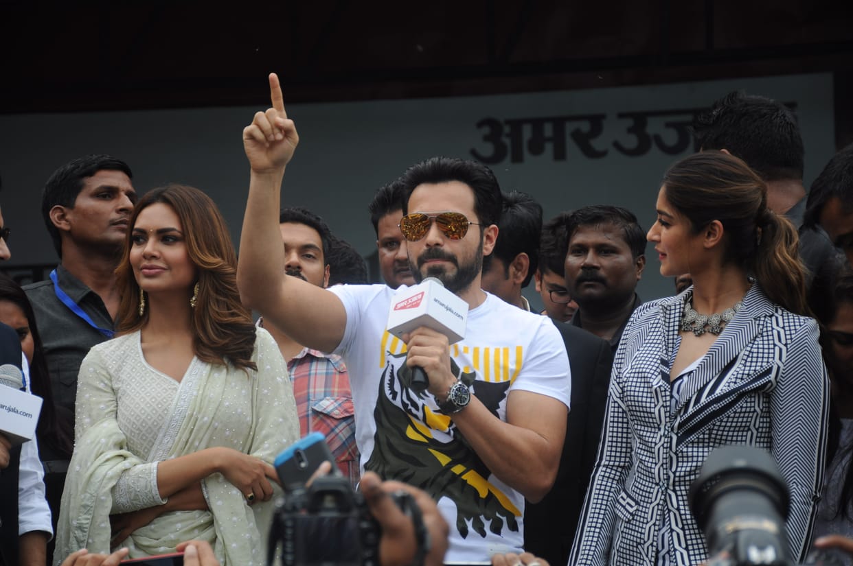 imran hashmi will be in lucknow with ileana d'cruz and isha gupta