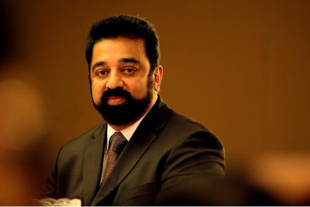 Actor Kamal Haasan once again indicated signs of coming to politics