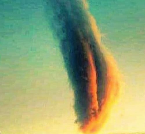 Watch Orange Cloud Spotted In Brazil