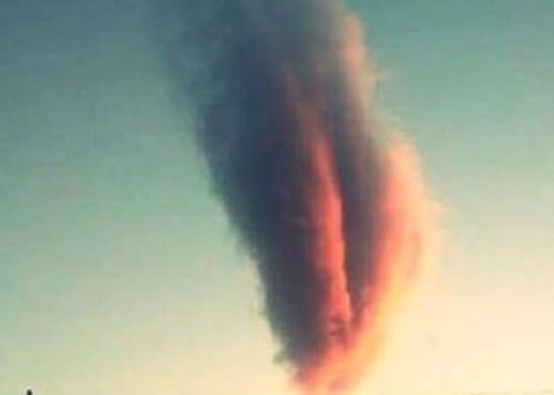 Watch Orange Cloud Spotted In Brazil