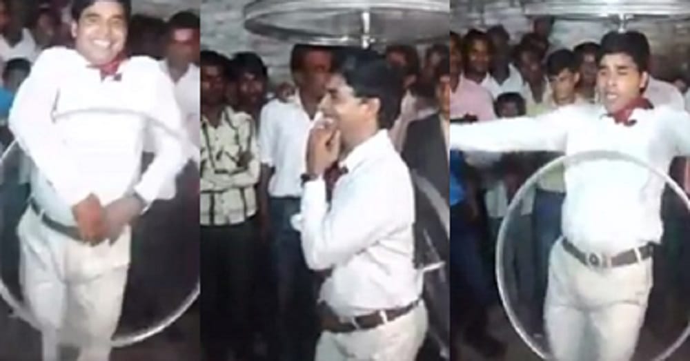 Watch man doing Pahiya Dance in Baraat 