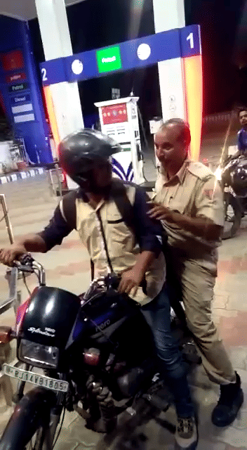 two police man were suspended for heavy drunken in rajasthan
