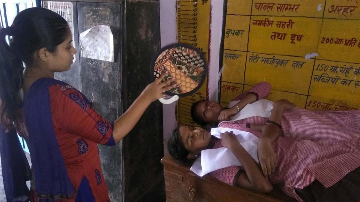 School girl's condition worsens