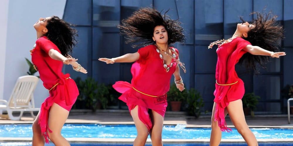 Taapsee Pannu is copying bikini style of Deepika Padukone and Katrina Kaif