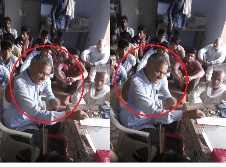 villagers beat the teacher