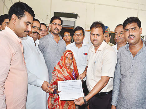 Zilla Panchayat president becomes Jnanadevi of SP