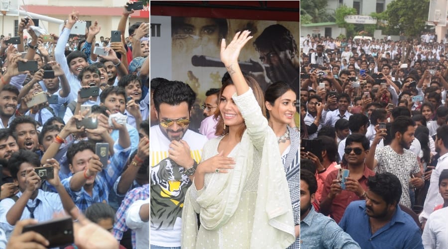 baadshaho star cast visited amar ujala samvad event