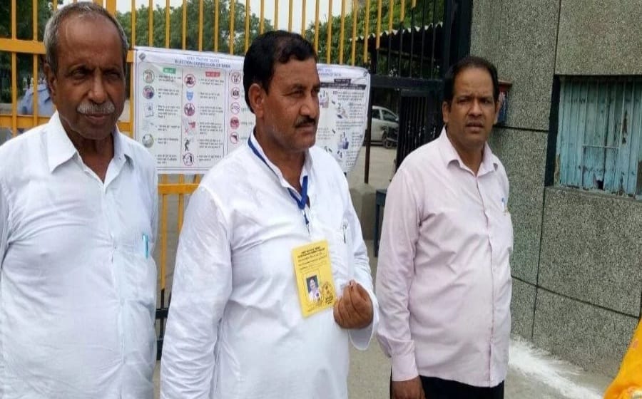  delhi bawana assembly seat by-election total 44 percent voting