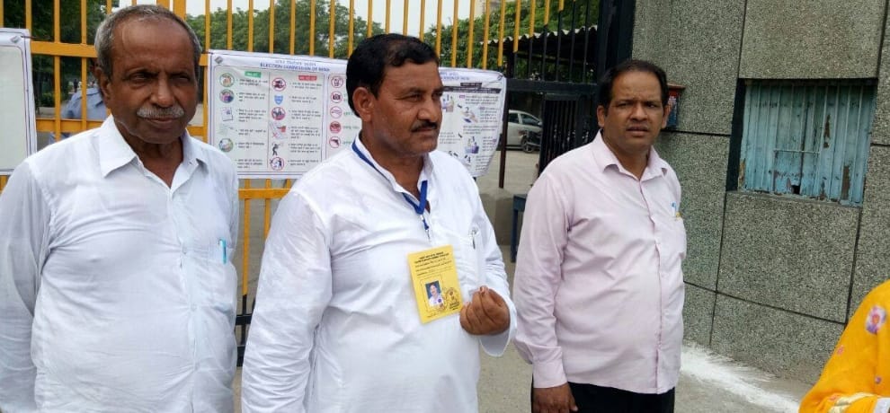 delhi bawana assembly seat by election voting live updates