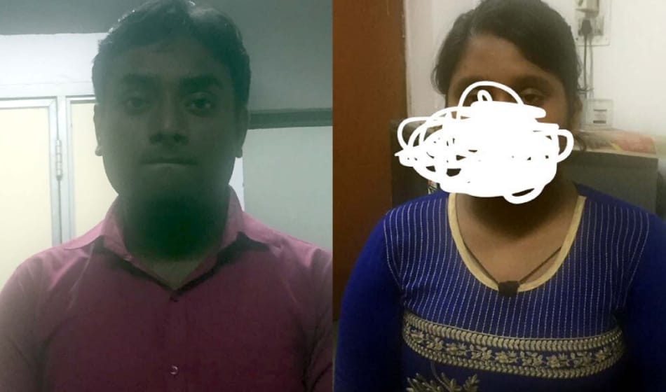 girl arrested with boy friend for theft in delhi