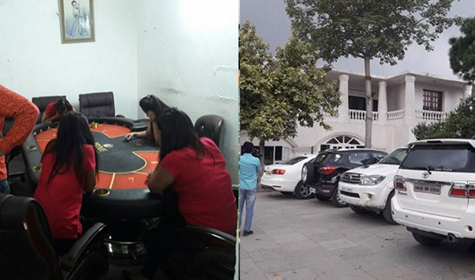 illegal casino running in a delhi farm house seized by police, 30 people including 5 women arrest