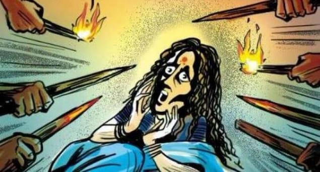 This woman is a witch, so my daughter's health is not improving