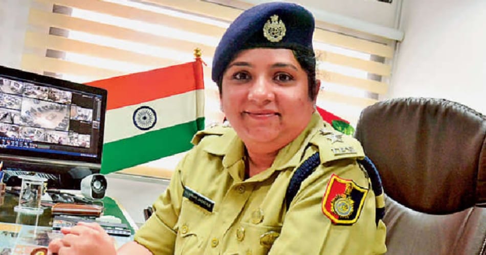 First woman SSP of Chandigarh Nilambari Vijay Jagdale 