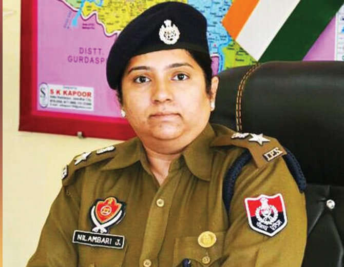 First woman SSP of Chandigarh Nilambari Vijay Jagdale 