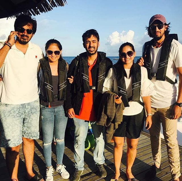 Ishant Sharma reached Maldives with wife
