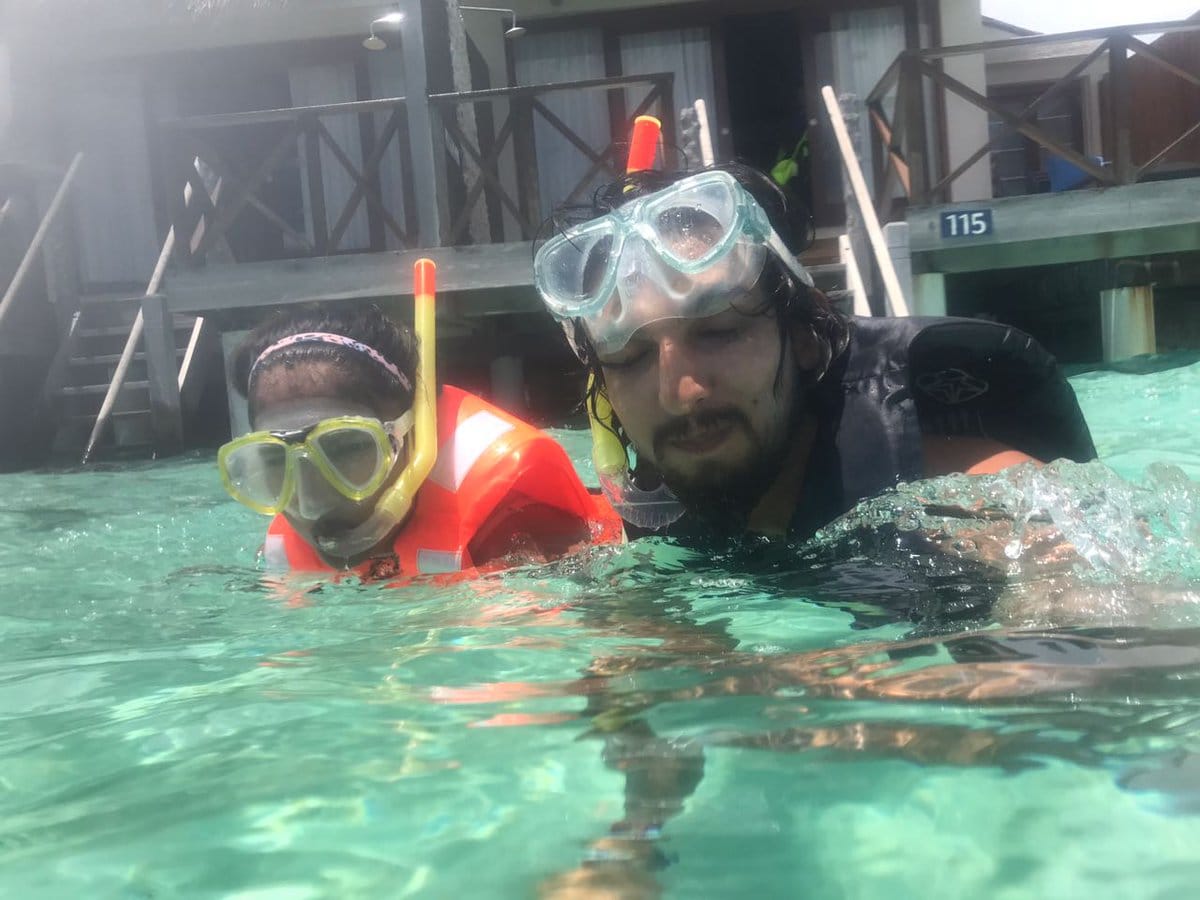 Ishant Sharma reached Maldives with wife