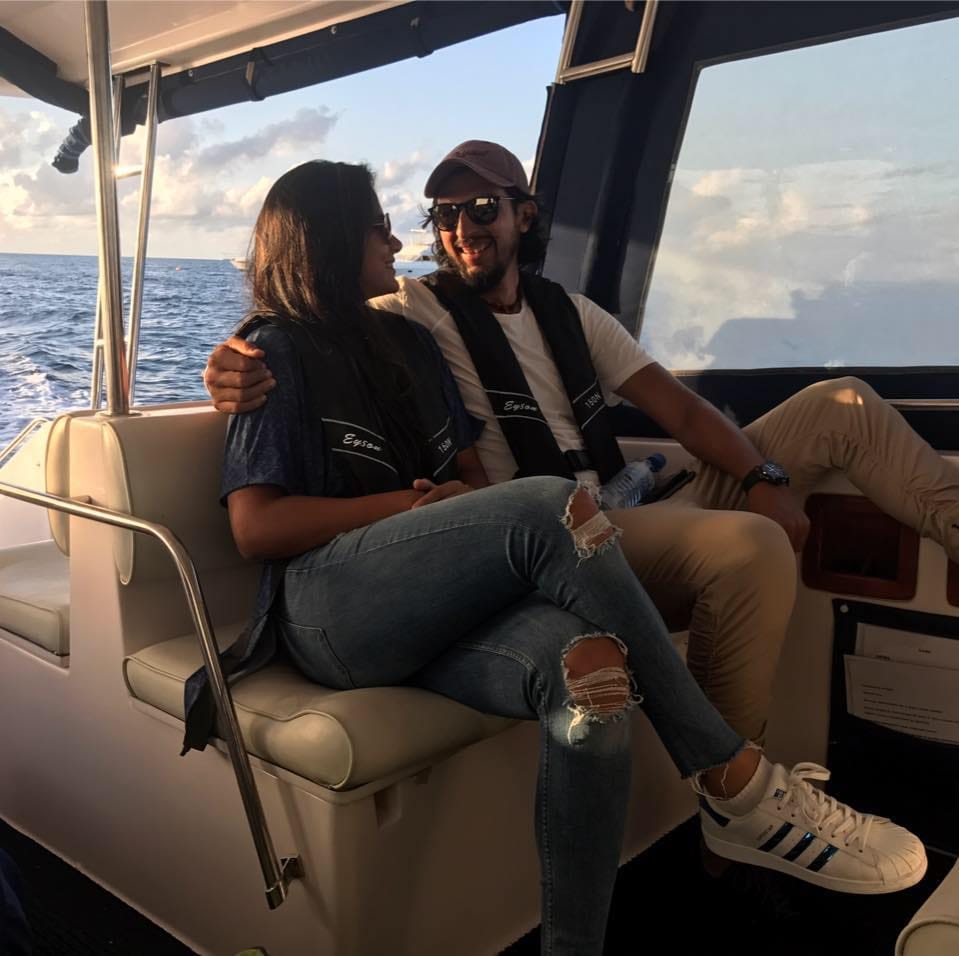 Ishant Sharma reached Maldives with wife