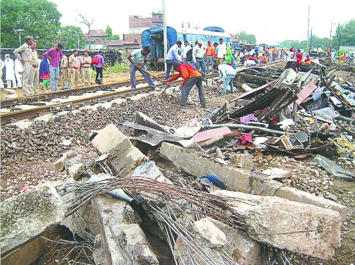 Khatauli rail accident - four