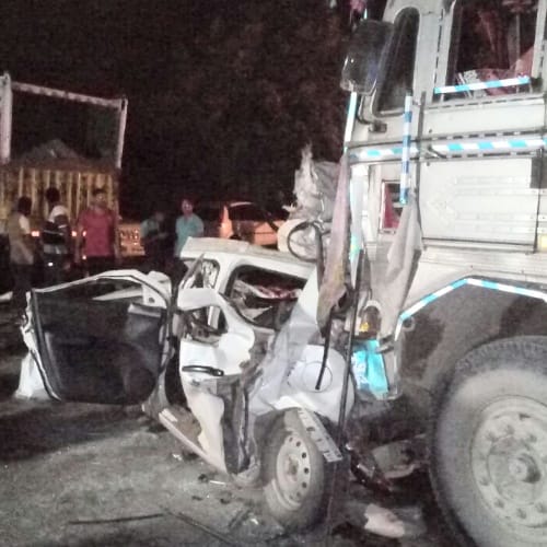 Himachal Sirmour Paonta five died in road accident