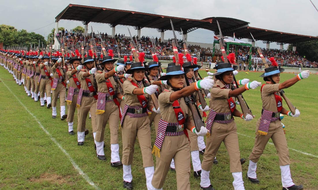 uttarakhand police constable passing out pared in dehradun