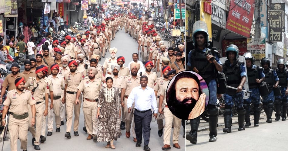verdict in sadhvi sexual harassment case, tight security