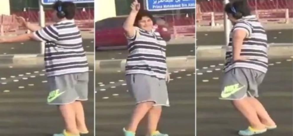 14-year-old boy arrested by police in Saudi Arabia for dancing in the middle of road