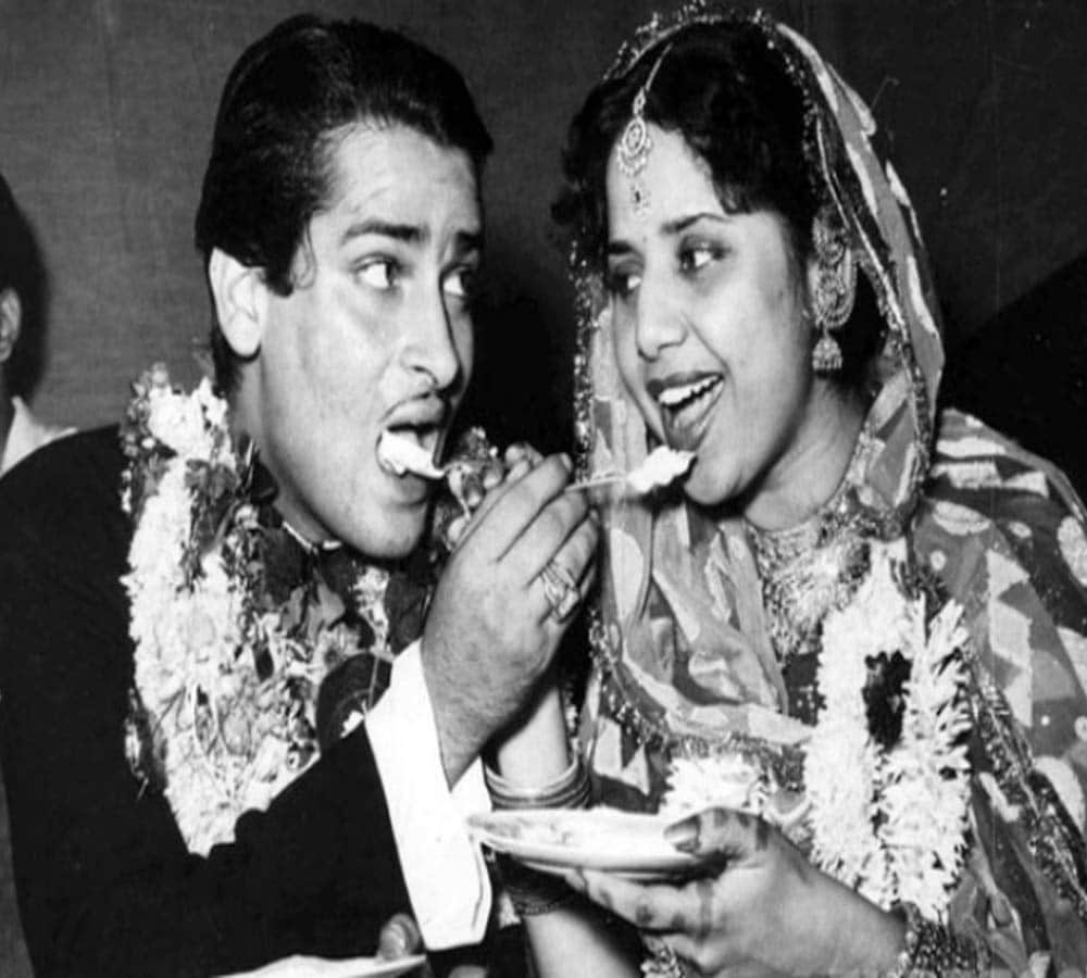 shammi kapoor geeta bali love story : Shammi Kapoor Used Lipstick Instead of Vermilion to Marry Geeta Bali