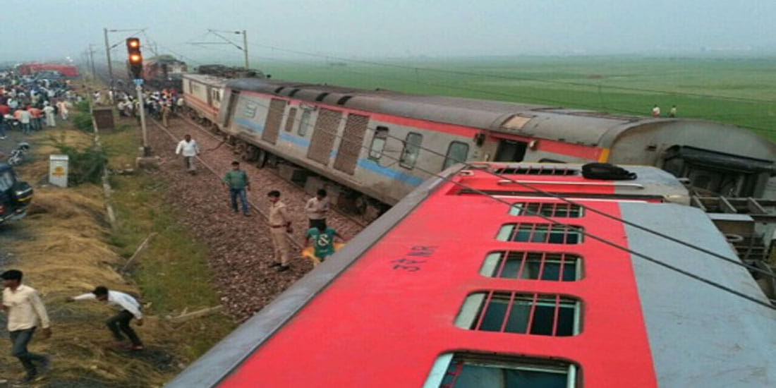 The Reason behind kaifiyat express derailed in auraiya 