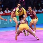यूपी योद्धा बनाम तेलुगु टाइटन्स 
