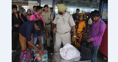 Security of stations in Punjab and Haryana increased