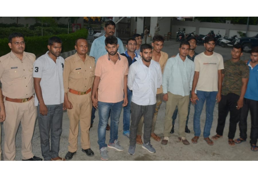 stf arrested paper leak gang in lucknow