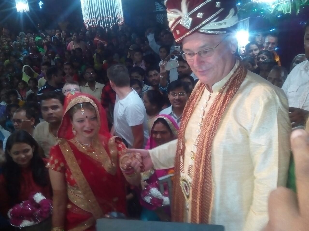 germon couple got married in raebareli.