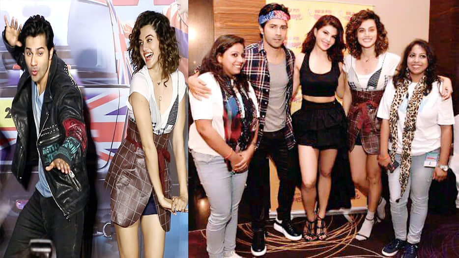 judwa 2 promotion with real life twins