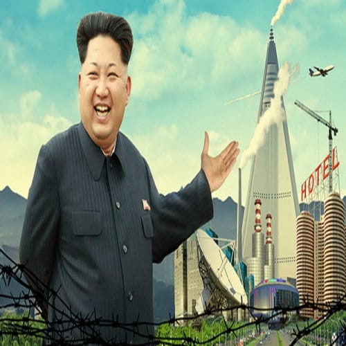 Trump targets the companies who are helping north korea