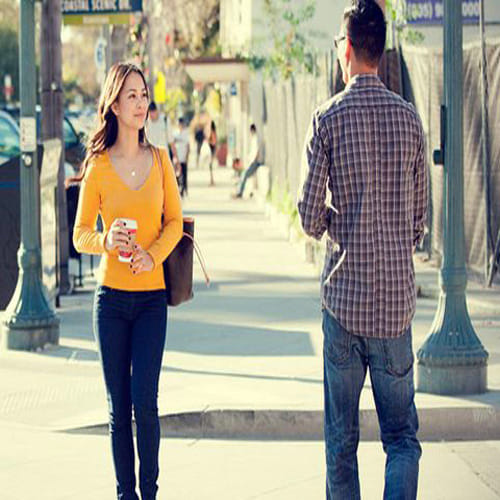 know means when you meet unknown person