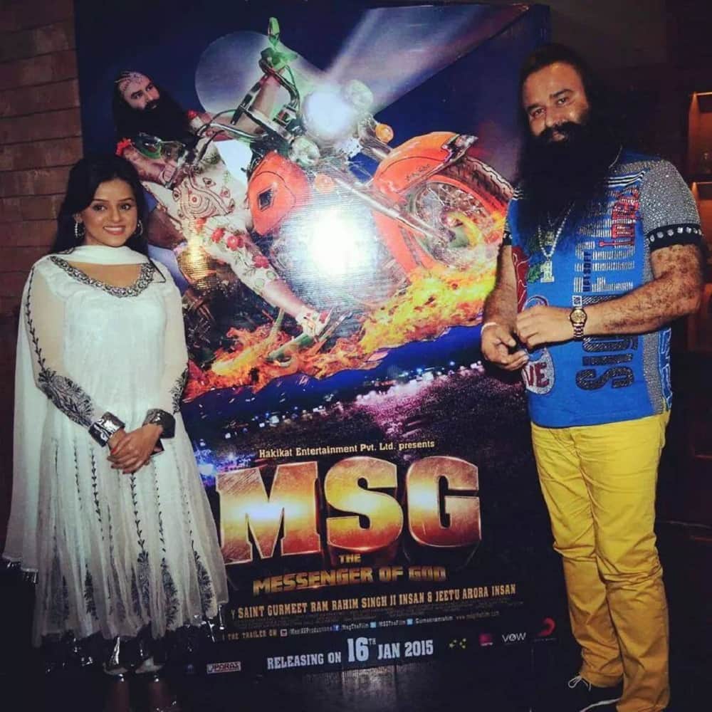 Baba Ram Rahim had made this small screen star debut in Bollywood
