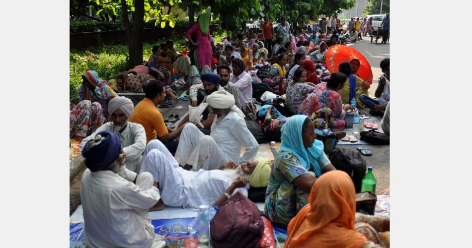 Baba Ram Rahim verdict, Huge crowed in panchkula