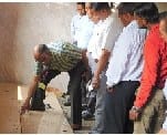 Chief secretary visits underconstruction lab