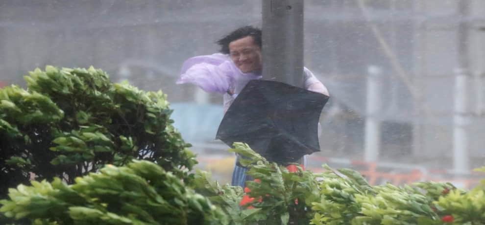 Typhoon Hato wreaks havoc in China