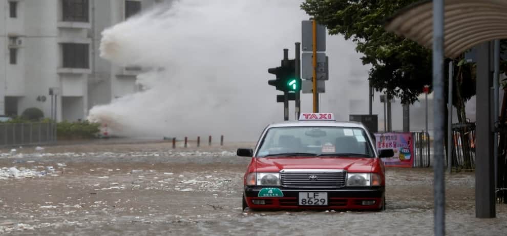Typhoon Hato wreaks havoc in China