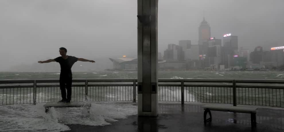 Typhoon Hato wreaks havoc in China