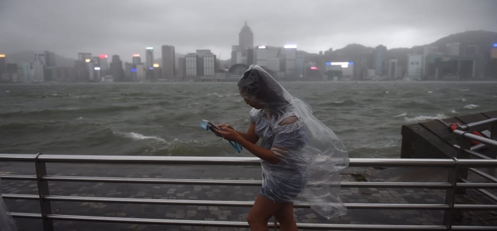 Typhoon Hato wreaks havoc in China