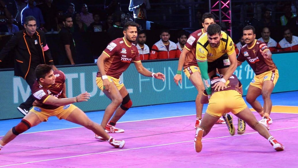 Pro Kabaddi League 2017: U.P. Yoddha beat Telugu Titans By 25-23 