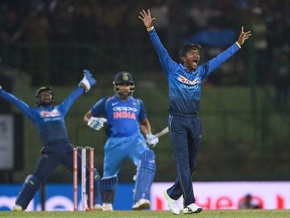 akila dhananjaya is a son of car panter who rocked team india in second odi 