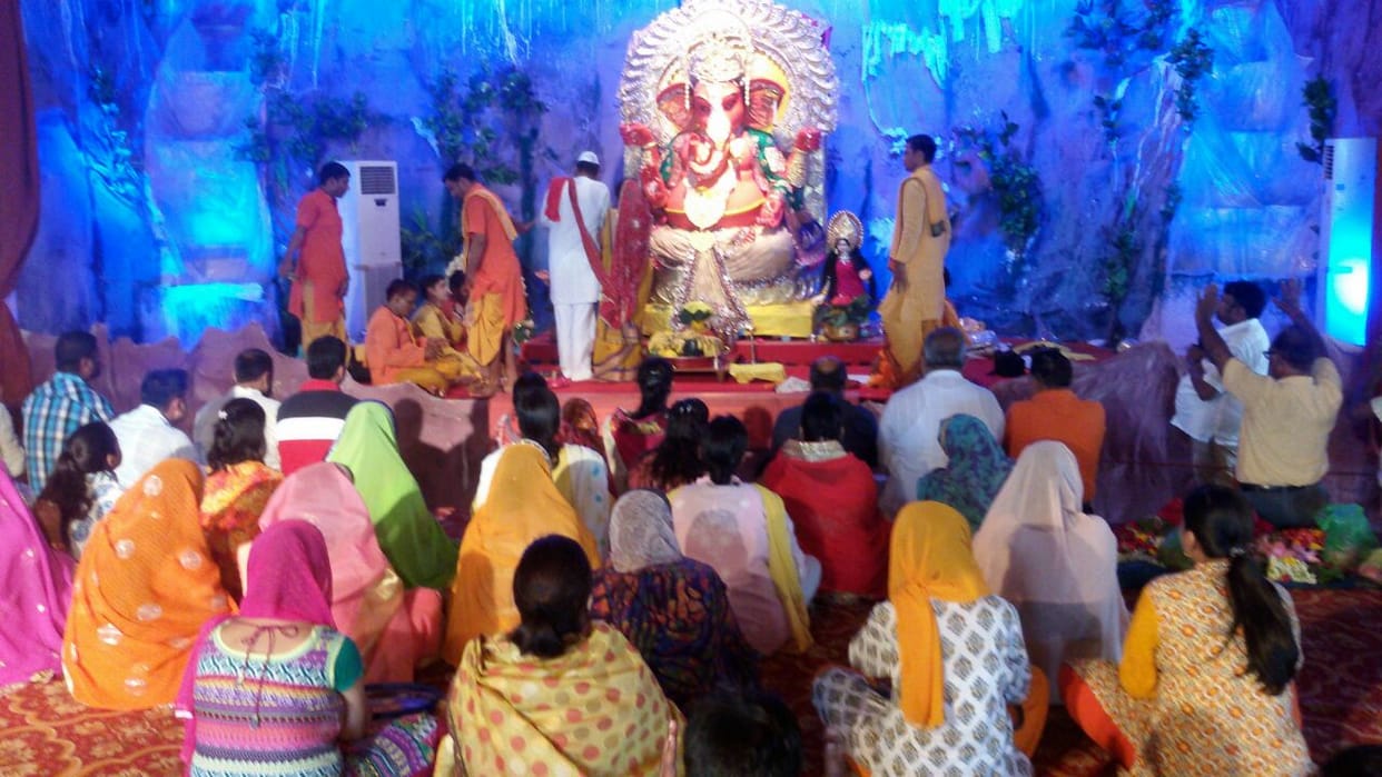 ganpati festival in lucknow