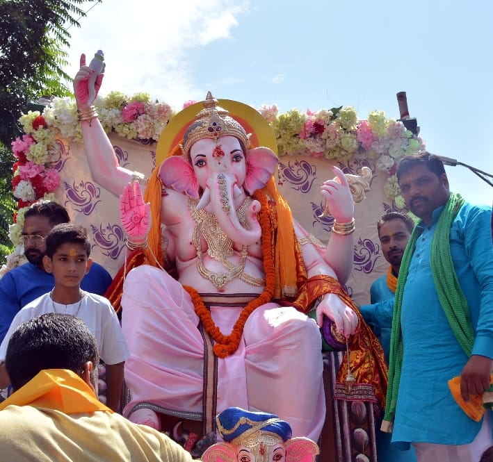 ganesh chaturthi 2017 shobha yatra celebration in dehradun